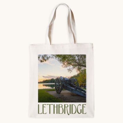 Tote Bag - Cannon at Henderson Lake Lethbridge