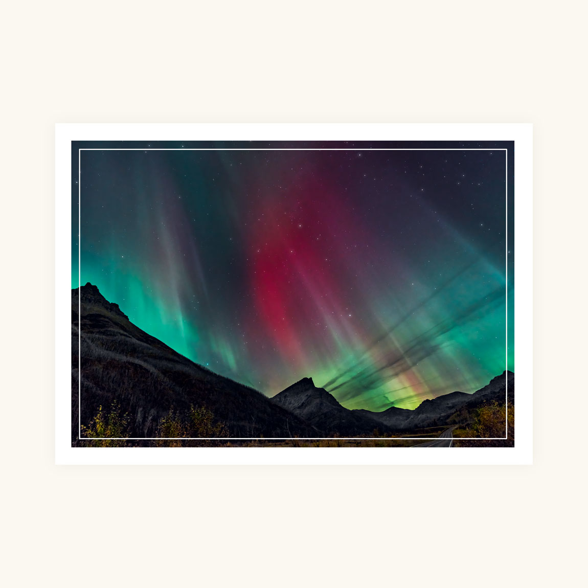 Greeting Card - Blakiston Aurora - Image 2
